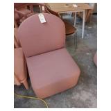 ARMLESS CHAIR GERANIUM COLOR