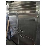 TRAULSEN 2 SPLIT DOOR SELF CONTAINED REFRIGERATOR