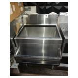 GLASTENDER 24" ICE BIN WITH BUILT IN COLD PLATE