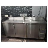 GLASTENDER 84" SELF CONTAINED DRAFT BEER COOLER