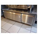 4 FT SELF CONTAINED REFRIGERATED GRIDDLE STAND