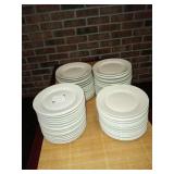 LOT OF 64 PLATES 8-1/2"