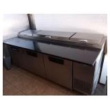 93" SELF CONTAINED REFRIGERATED PREP TABLE