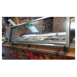 7 FT REFRIGERATED SANDWICH SALAD BAR WITH COVER