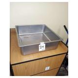 SS PAN 17-1/4" X 17-3/4" X 5-1/2" TALL