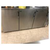 KROWNE 3 DOOR BACKBAR COOLER BS84R-56S-LLC