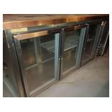 BEVERAGE AIR 6 FT PASS THRU SELF CONTAINED BACKBAR