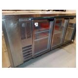 BEVERAGE AIR 6 FT PASS THRU REFRIGERATED BACKBAR