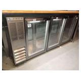 BEVERAGE AIR 6 FT PASS THRU REFRIGERATED BACKBAR