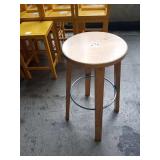 BACKLESS WOOD STOOLS