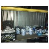 LOT CLEANING BOTTLES