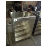 SS BOTTLE STAND 24" X 24" X 36" TALL