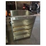 SS BOTTLE STAND 24" X 24" X 36" TALL