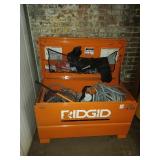 RIDGID BOX WITH CONTENTS