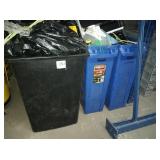 RUBBERMAID SLIM JIM TRASH CANS