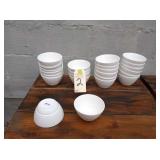 LOT OF 24 BASKA BOWLS 5" DIAMETER