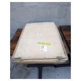 MFG TRAY MOLDED FIBERGLASS TRAYS 26" X 18"