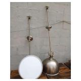 VISUAL COMFORT 18" ANTIQUE NICKEL PENDANT LIGHT