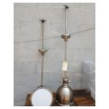 VISUAL COMFORT 11" ANTIQUE NICKEL PENDANT LIGHT