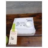 LOT OF 12 NEW 1 OZ PORCELAIN SAUCE CUPS