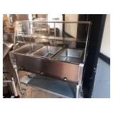 EAGLE ELECTRIC 4 FT STEAM TABLE