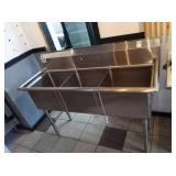 3 COMPARTMENT SINK 56" X 23"
