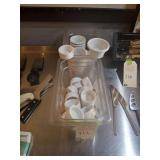 LOT OF 34 ASSORTED - SAUCE BOWLS & RAMEKINS