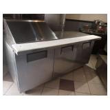 TRUE SELF CONTAINED 6 FT BAIN MARIE SANDWICH PREP