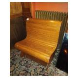 WOOD BENCH 37" X 25" X 40" TALL