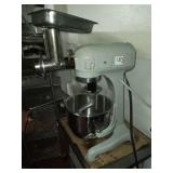 HOBART 20 QT MIXER WITH MEAT GRINDER ATTACHMENT