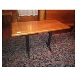 49" X 29" DOUBLE BASE TABLE