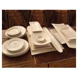 LOT ASSORTED PLATES & PLATTERS