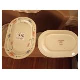 11" X 7" VILLEROY & BOCH OVAL PLATTERS