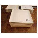 12" SQUARE PLATES