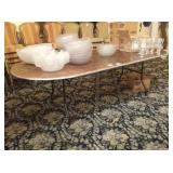 OVAL FOLDING TABLES 93" X 44-1/2"