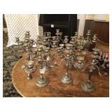 CANDELABRAS WITH PARTS