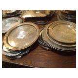 ASSORTED ROUND TRAYS