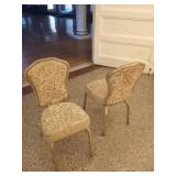 THICK CUSHION STACK CHAIRS