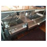 BAR SINK ICE BIN SPEED RAIL 84" X 27"