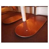 ASSORTED OVAL CATERING TABLES