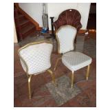 GREY THICK CUSHION STACK CHAIRS