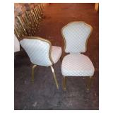 LIGHT GREY THICK CUSHION STACK CHAIRS
