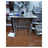 SS TABLE 30" X 24" X 35"