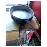 FRYING PANS 12-1/2" X 3"
