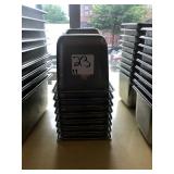 LOT OF 17 SS PANS 6-1/2" X 7" X 6"