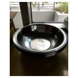 LOT OF 9 SS BOWLS 12" X 4"