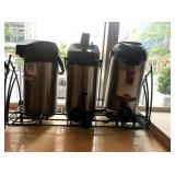 COFFEE PUMPS WITH TRAY