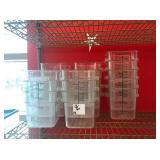 4 QT PLASTIC BINS - NO LIDS