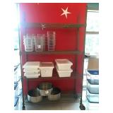 METRO RACKS ON WHEELS 48" X 18" - RACKS ONLY