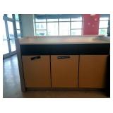 TRIPLE TRASH 78" X 27" X 48"